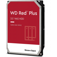 Western Digital 8TB WD Red Plus NAS Internal Hard Drive HDD - 7200 RPM, SATA 6 Gb/s, CMR, 256 MB Cache, 3.5" - WD80EFBX